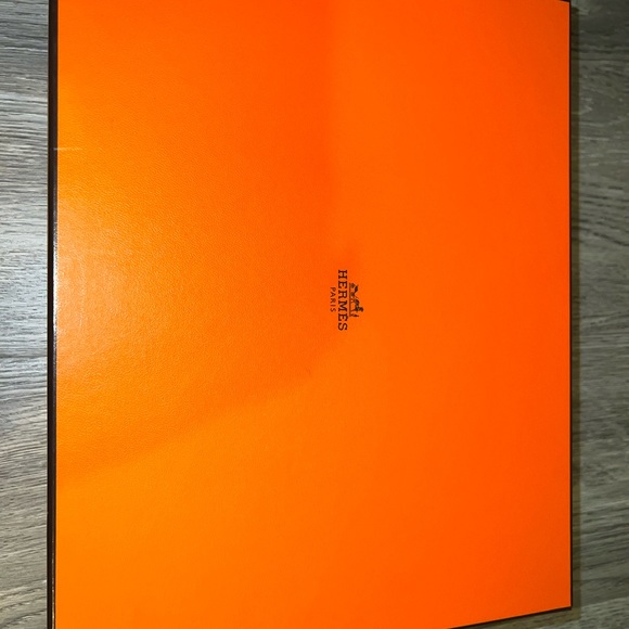 Hermes box with ribbon (sandal purchase box) - Picture 2 of 3